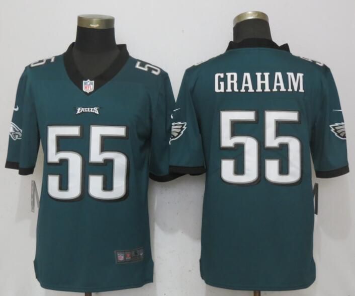 Men Philadelphia Eagles #55 Graham Green Vapor Untouchable New Nike Limited NFL Jerseys